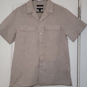 Banana Republic Linen Butoon Down Size M